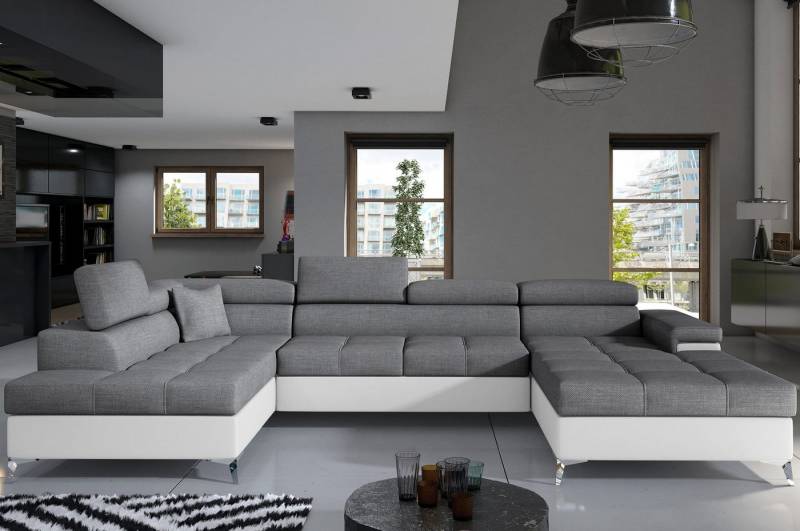MF Design Wohnlandschaft Eduard, mit Bettfunktion von MF Design