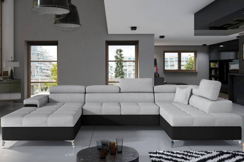 MF Design Wohnlandschaft Eduard, mit Bettfunktion von MF Design