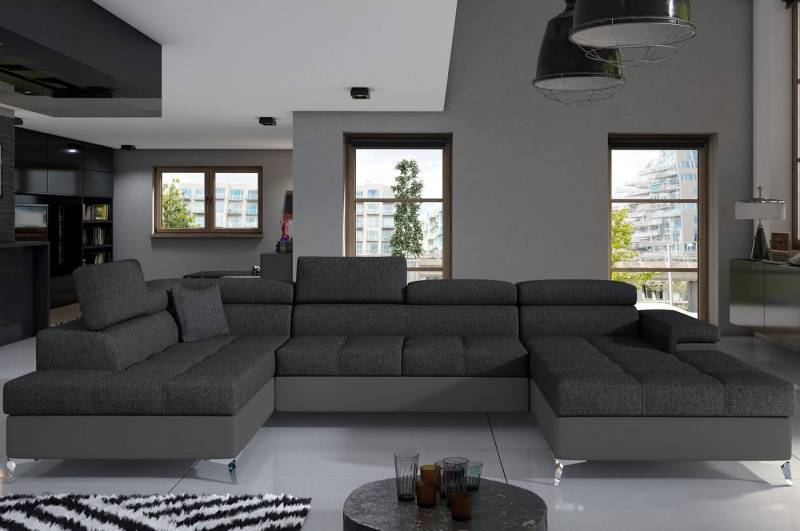 MF Design Wohnlandschaft Eduard, mit Bettfunktion von MF Design