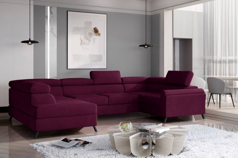 MF Design Wohnlandschaft Esco, mit Bettfunktion von MF Design