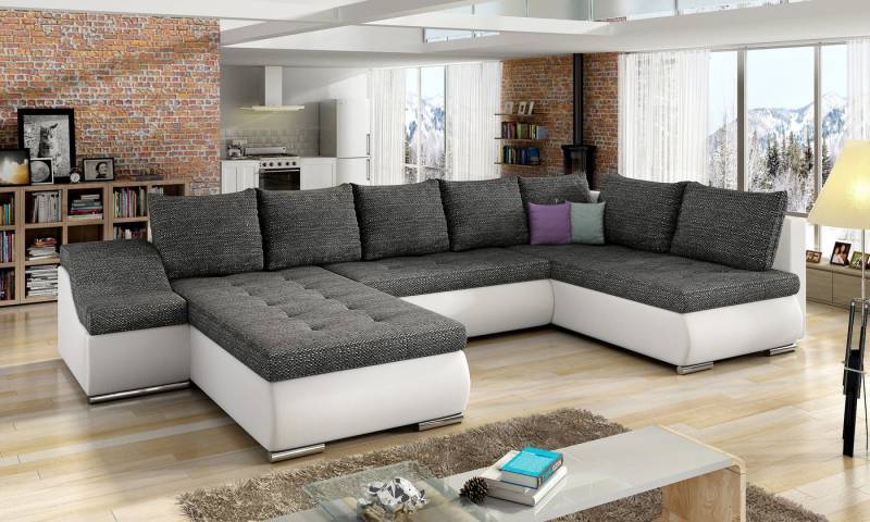 MF Design Wohnlandschaft Gio, mit Bettfunktion von MF Design
