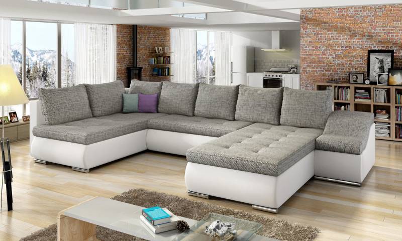 MF Design Wohnlandschaft Gio, mit Bettfunktion von MF Design