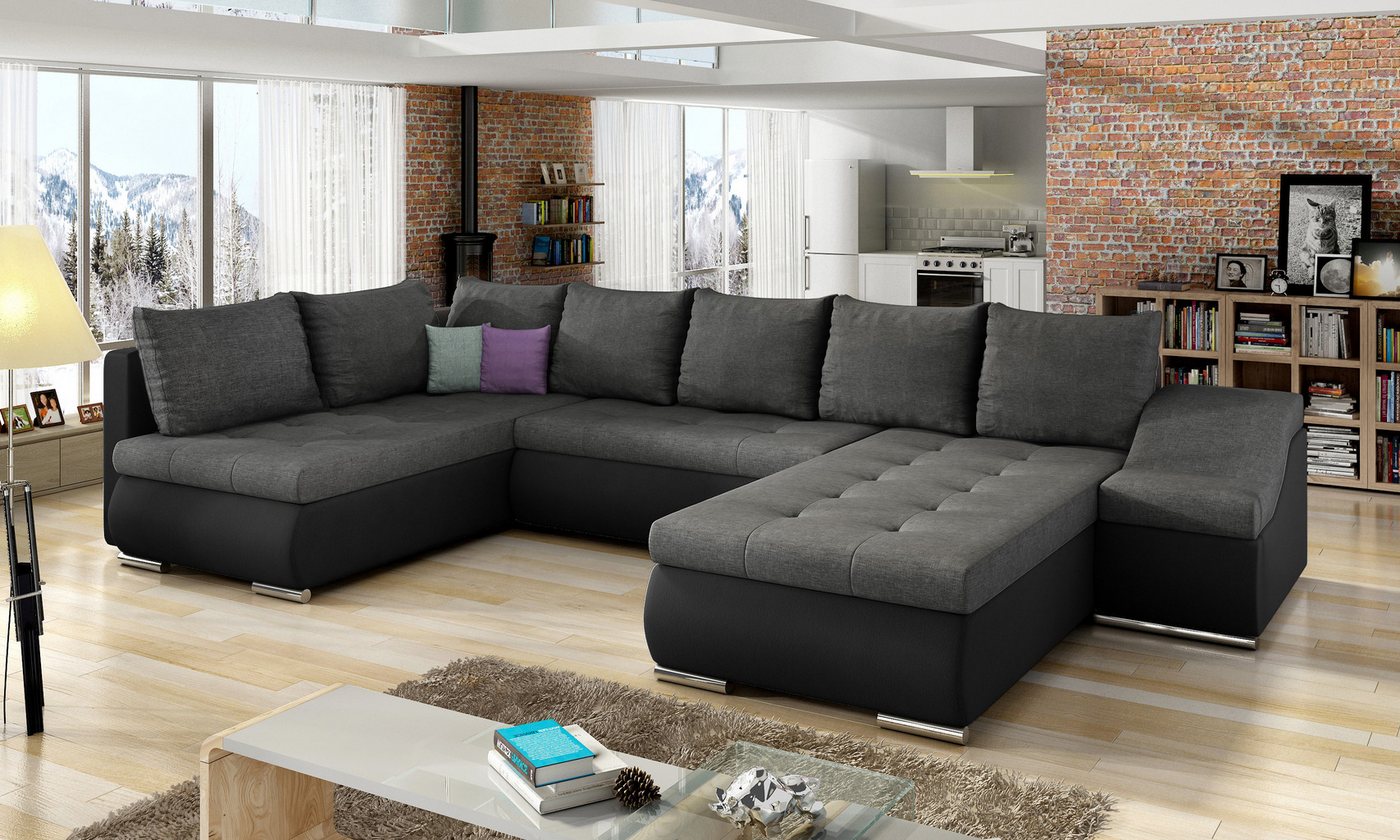 MF Design Wohnlandschaft Gio, mit Bettfunktion von MF Design