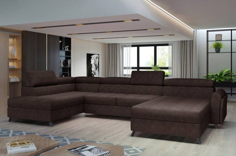 MF Design Wohnlandschaft Joseppe, mit Bettfunktion MF Design Wohnlandschaft Joseppe, mit Bettfunktion von MF Design