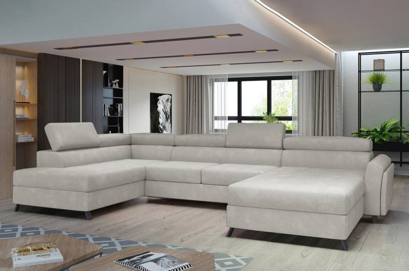 MF Design Wohnlandschaft Joseppe, mit Bettfunktion von MF Design