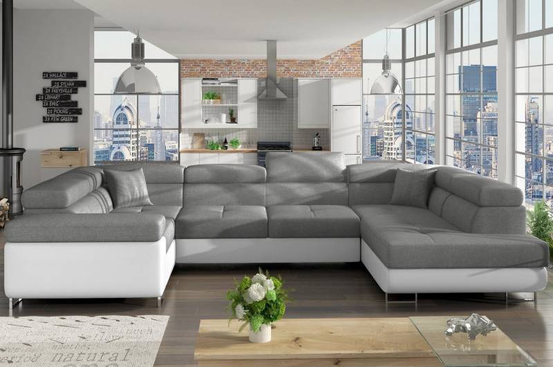 MF Design Wohnlandschaft Lavin, mit Bettfunktion von MF Design