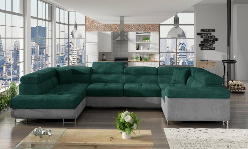 MF Design Wohnlandschaft Lavin, mit Bettfunktion von MF Design
