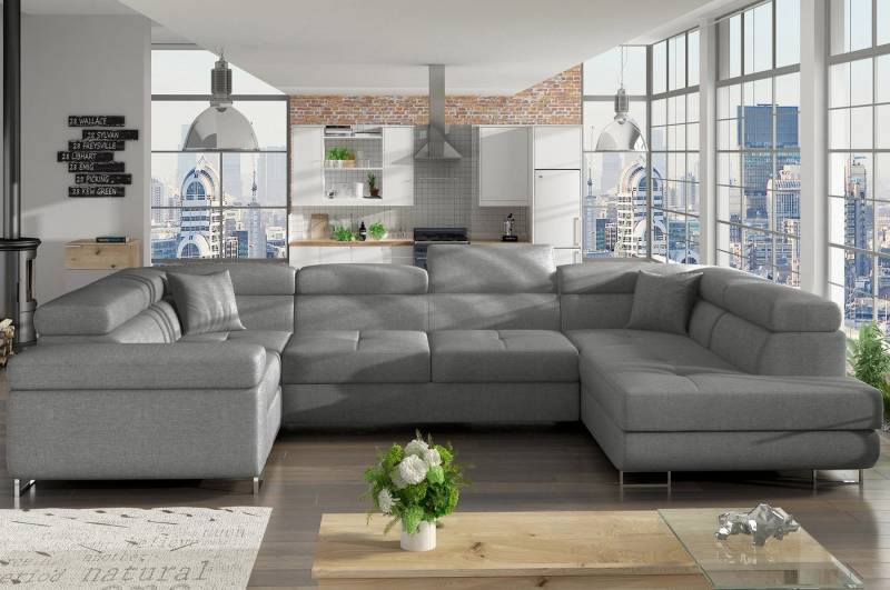 MF Design Wohnlandschaft Lavin, mit Bettfunktion von MF Design