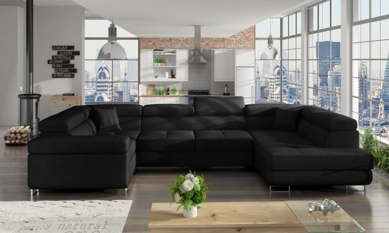 MF Design Wohnlandschaft Lavin, mit Bettfunktion von MF Design
