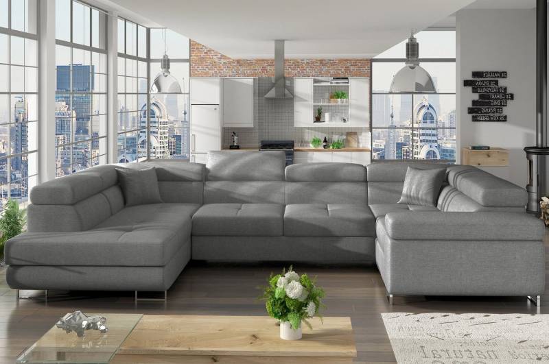 MF Design Wohnlandschaft Lavin, mit Bettfunktion von MF Design