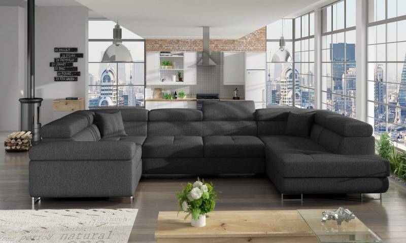 MF Design Wohnlandschaft Lavin, mit Bettfunktion von MF Design