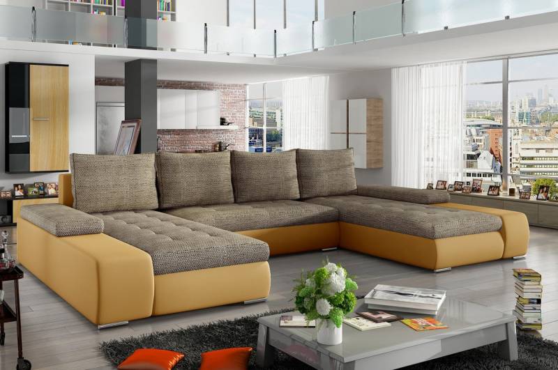 MF Design Wohnlandschaft Mary, mit Bettfunktion von MF Design