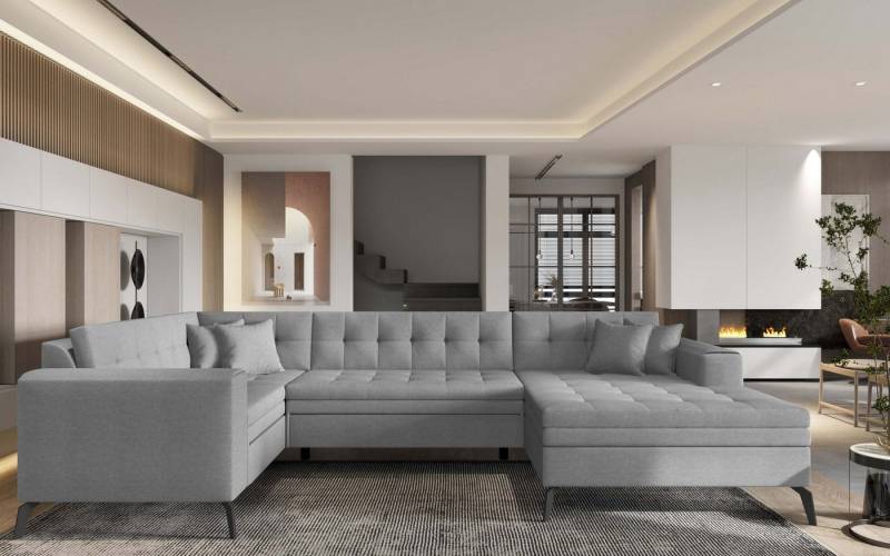 MF Design Wohnlandschaft Monton, mit Bettfunktion von MF Design