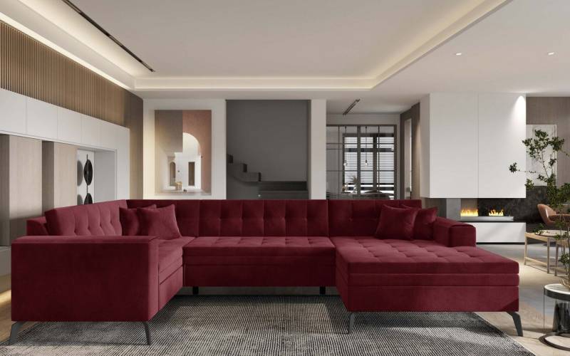 MF Design Wohnlandschaft Monton, mit Bettfunktion von MF Design