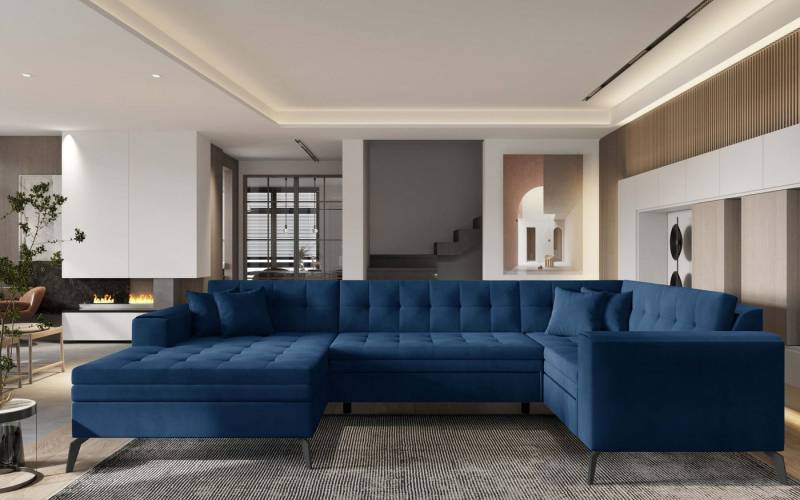 MF Design Wohnlandschaft Monton, mit Bettfunktion von MF Design