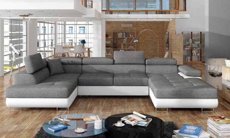 MF Design Wohnlandschaft Rodri, mit Bettfunktion von MF Design