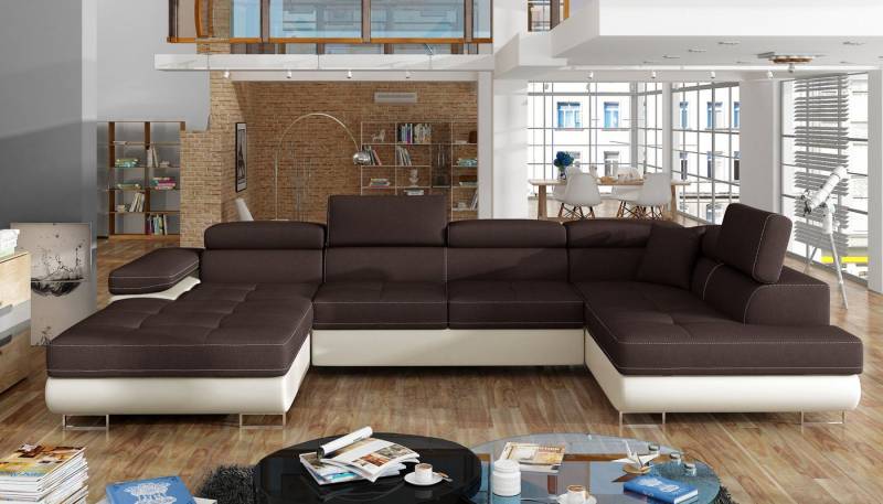 MF Design Wohnlandschaft Rodri, mit Bettfunktion von MF Design