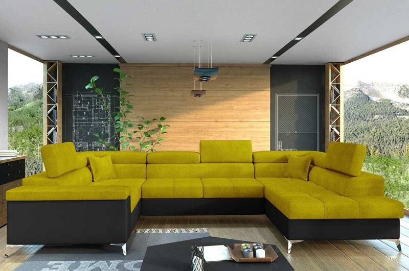 MF Design Wohnlandschaft Tiya, mit Bettfunktion von MF Design