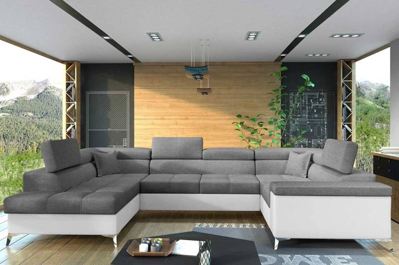 MF Design Wohnlandschaft Tiya, mit Bettfunktion von MF Design