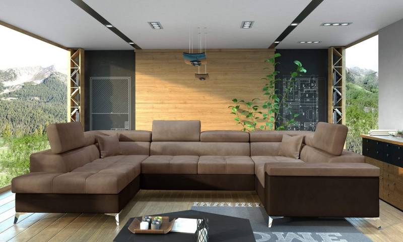 MF Design Wohnlandschaft Tiya, mit Bettfunktion von MF Design