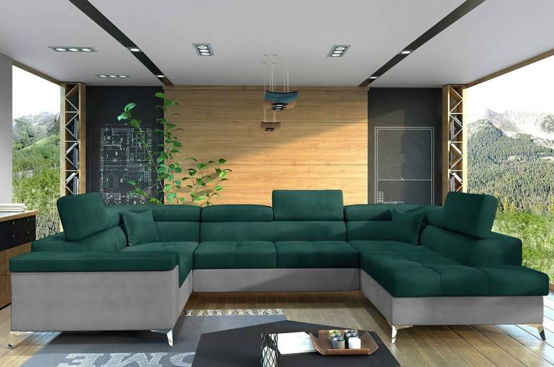 MF Design Wohnlandschaft Tiya, mit Bettfunktion von MF Design