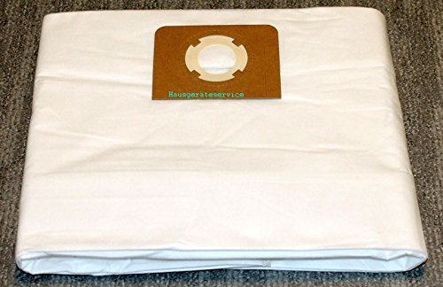 6 Staubsaugerbeutel 5 lagig Synthetikbeutel für LUX (OBI) 30 Ltr. Container ,MENALUX 4889 geeignet von MF