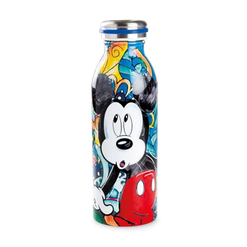 Disney Thermosflasche Mickey Mouse - 500 ml, Edelstahl in Geschenkverpackung von MF