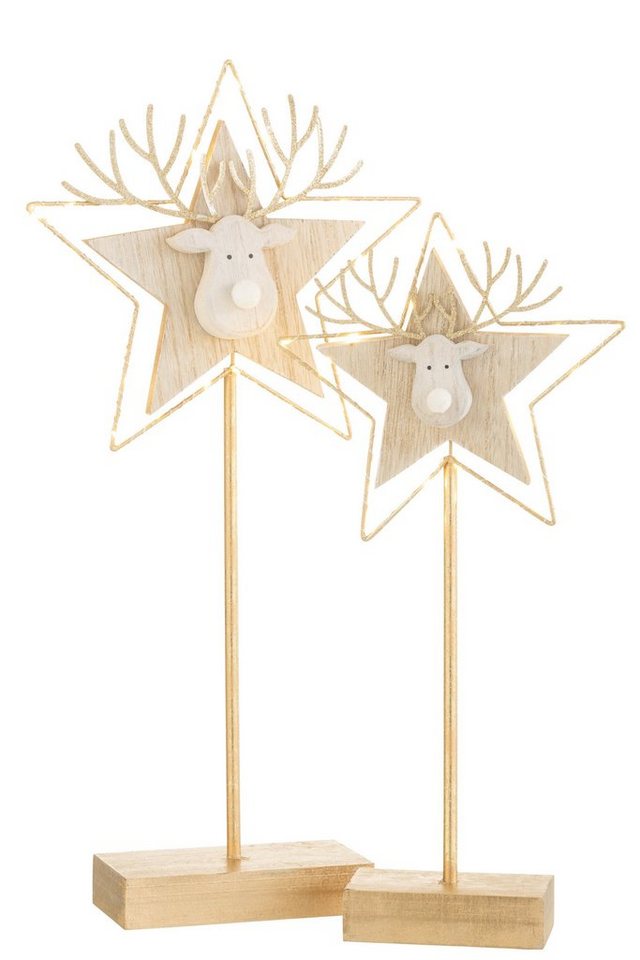 MF Dekoobjekt Aufsteller Rentierkopf LED zwei Größen Weihnachtsdekoration MF Dekoobjekt Aufsteller Rentierkopf LED zwei Größen Weihnachtsdekoration von MF