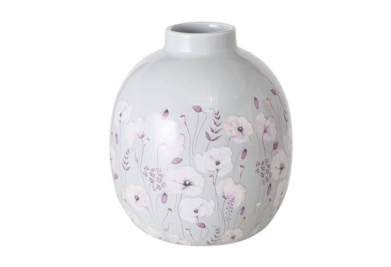 MF Dekovase Vase Sarah – Florale Eleganz mit Glanz und Farbe Glänzend Keramik (1 St) von MF