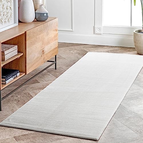 MF Sehrazat Premium Lima 3050 Collection Creme - Moderner Designer Teppich mit 3D-Effekt (200x290cm) von MF