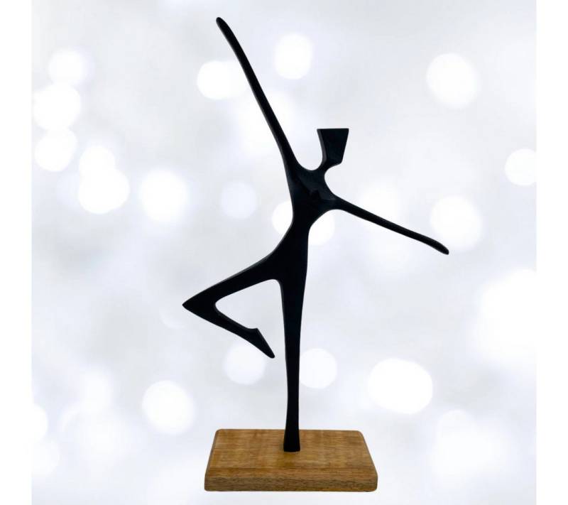 MF Skulptur Tanzimpuls – Dynamische Skulptur in Schwarz Höhe 45.5cm (1 St) von MF