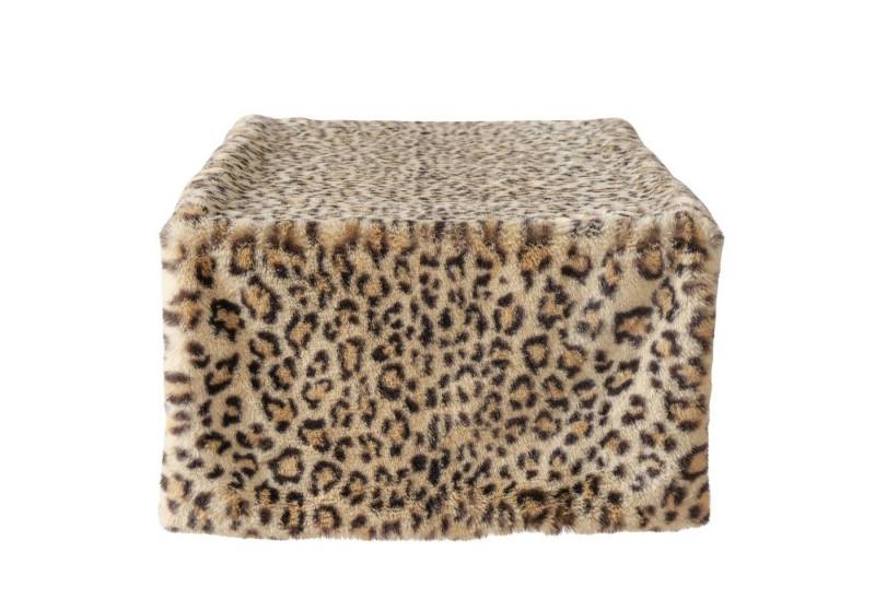 MF Tischläufer Tischläufer Savanna Leopardenmuster 140x40cm Plüschoptik (1-tlg) von MF