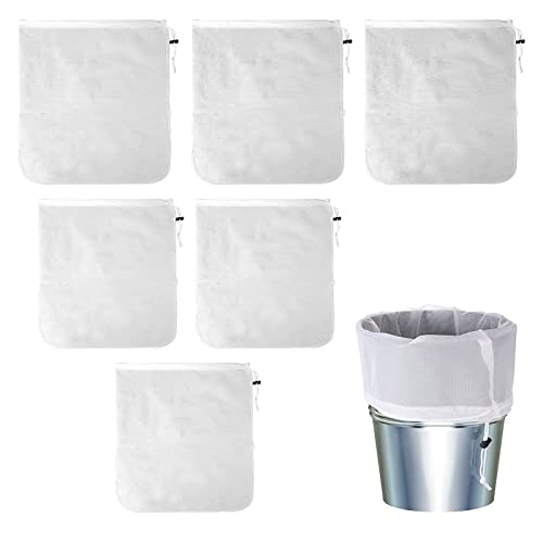 Brew Filterbeutel, Brühbeutel extra großer Siebbeutel Filterbeutel Polyester Hopfenfilter Filterbeutel, bier Brew Bag Filter,Filter Braubeutel Extra Großer Filterbeutel Polyester Hopfenfilter 6 Stück von MFCGHXR