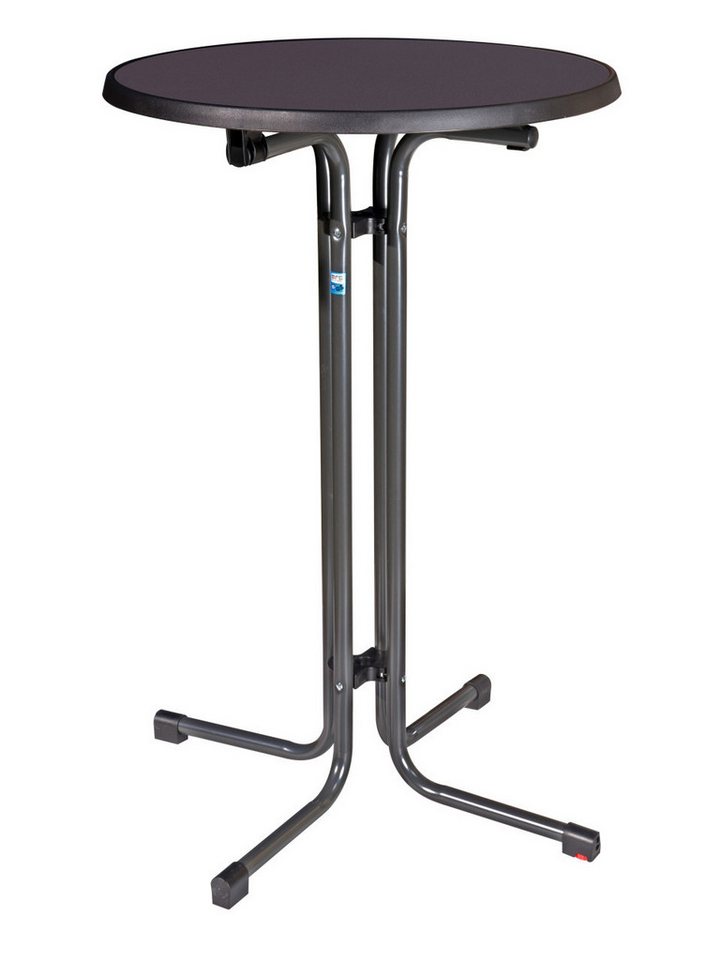 MFG Freizeitmöbel Gartentisch MFG Stehtisch Ø 70 cm schiefer wetterfest, Gastrogeeignet klappbar witterungsbeständig MFG Freizeitmöbel Gartentisch MFG Stehtisch Ø 70 cm schiefer wetterfest, Gastrogeeignet klappbar witterungsbeständig von MFG Freizeitmöbel