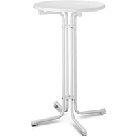 MFG Freizeitmöbel Stehtisch weiß 70,0 x 70,0 x 110,0 cm von MFG Freizeitmöbel
