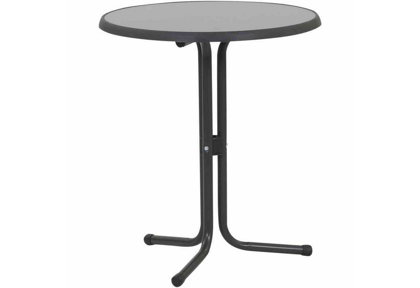 MFG Gartentisch Bistrotisch Ø 60 cm, anthrazit 3-Bein-Gestell, Platte Punti MFG Gartentisch Bistrotisch Ø 60 cm, anthrazit 3-Bein-Gestell, Platte Punti von MFG