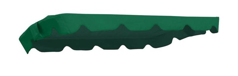 MFG Hollywoodschaukelersatzdach 182 x 134 cm (Taschenmaß 176 x 130 cm), dunkelgrün, 100% Polyester von MFG