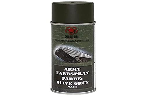 MFH Farbspray Lackspray Army, matt, 400 ml (Oliv Grün) von MFH
