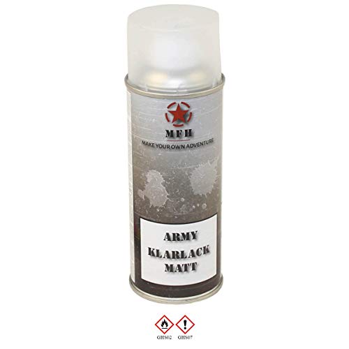 MFH Farbspray Lackspray Klarlack Army, matt, 400 ml (Klarlack) von MFH