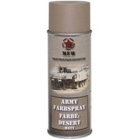 Military & Adventure 40348 Farbspray desert matt ral 1019 400 ml Wüstengelb (matt) 1 St. (b x - MFH von MFH