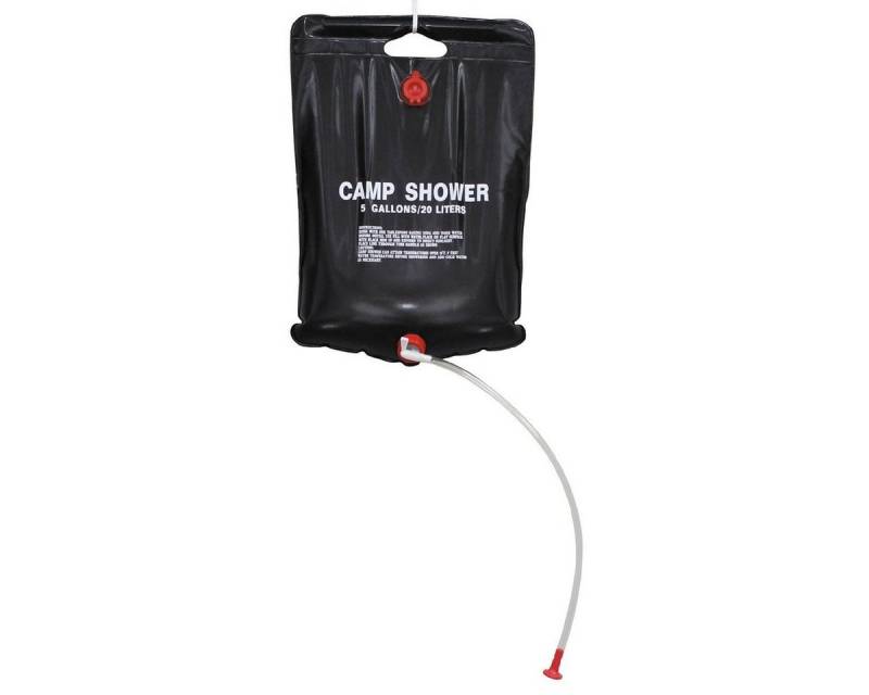 MFH Solardusche Solar Dusche, 20 l, Schlauch, Ventilduschkopf von MFH