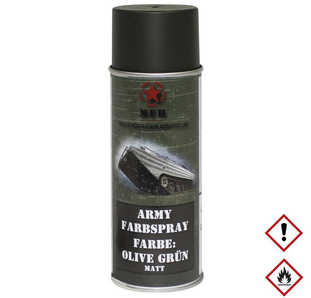 MFH Sprühfarbe Army Farbspray Matt 400ml von MFH