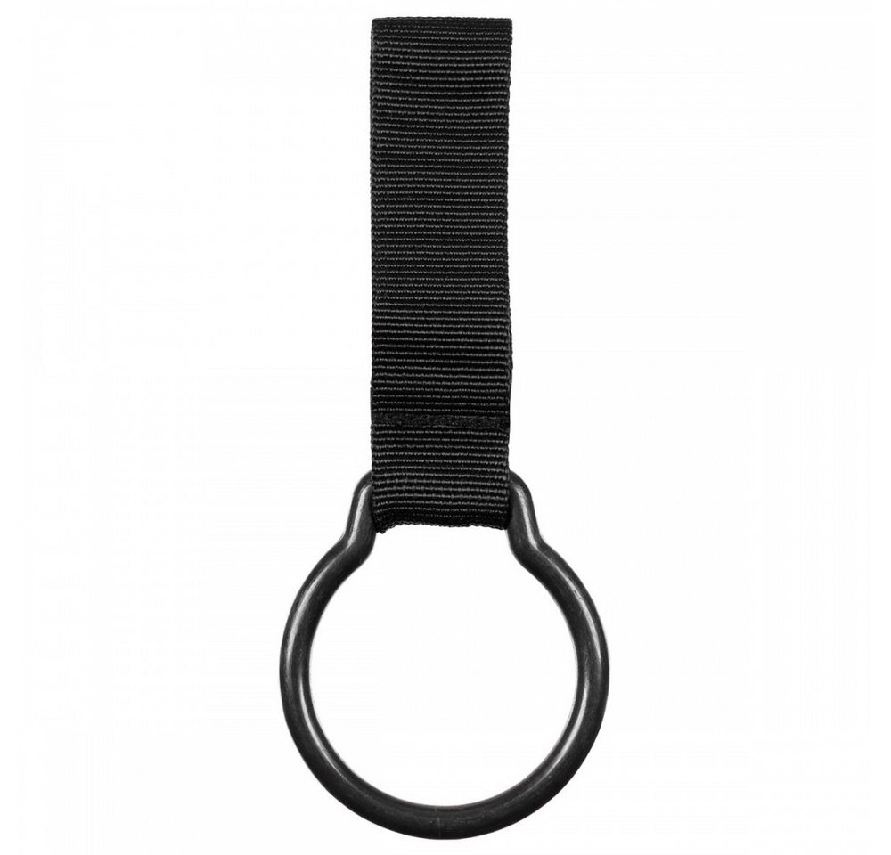MFH Taschenlampe MFH Taschenlampenhalter schwarz - Halterung (Taschenlampenhalter mit Ring, Farbe: Schwarz) von MFH