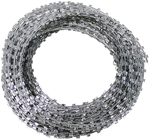 NATODraht Stacheldraht Sicherheitsdraht Klingendraht ca. 50 mtr. Ausziehlänge ca. 10 Meter NATODraht Stacheldraht Sicherheitsdraht Klingendraht ca. 50 mtr. Ausziehlänge ca. 10 Meter von MFH