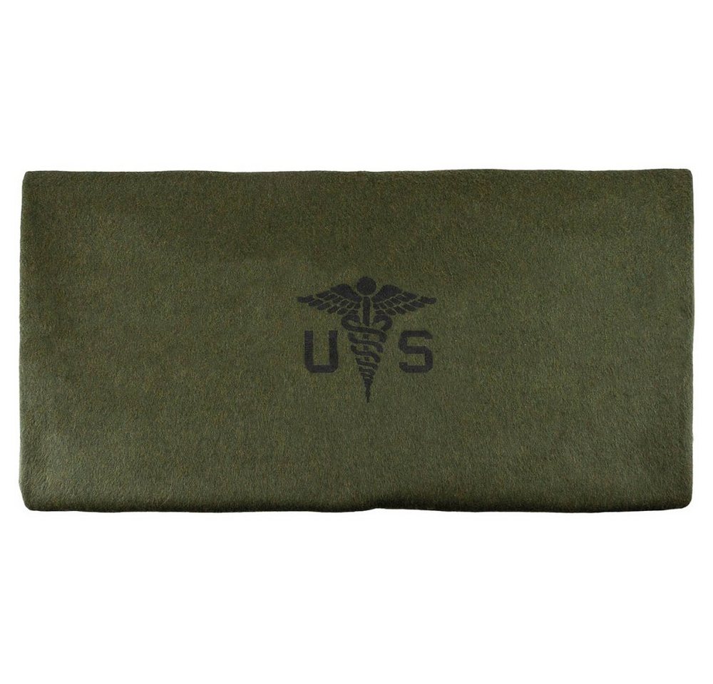 Wolldecke 32348B - US Wolldecke - Medical - ca. 225 x 155 cm - oliv, MFH von MFH
