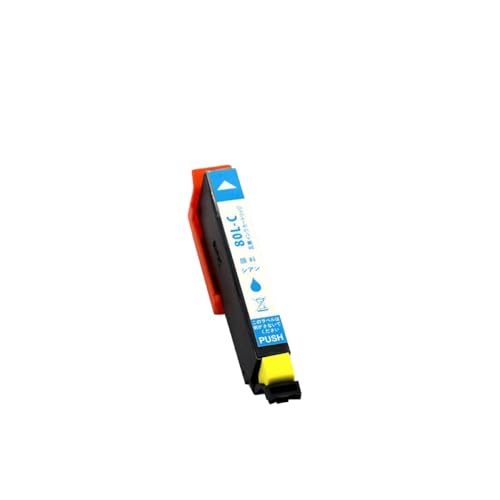 MFHgLKT Kompatible IC80XL-Tintenpatrone zur Verwendung mit verschiedenen Druckern, einschließlich 707A 977A3 807AW AB AR 907F 777A 708A 808AW AB AR 978A3 979A3(IC80XL Cyan) von MFHgLKT