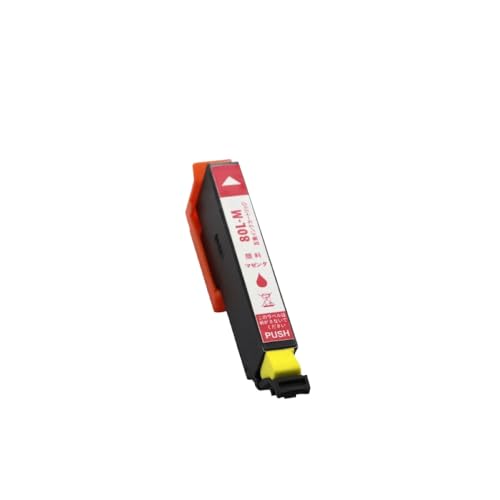MFHgLKT Kompatible IC80XL-Tintenpatrone zur Verwendung mit verschiedenen Druckern, einschließlich 707A 977A3 807AW AB AR 907F 777A 708A 808AW AB AR 978A3 979A3(IC80XL Magenta) von MFHgLKT