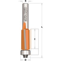 Hartmetall-Bohrer zum Bündigfräsen D=9.5x12.7 L=55.5 S=8 Z=2 Gerade mfls - CMT90609611 von FORÉZIENNE