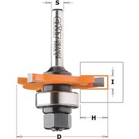 Scheibenfräser zum Nuten HM-D=47.6 l=2.0 B=8 mfls - CMT82232011 von FORÉZIENNE