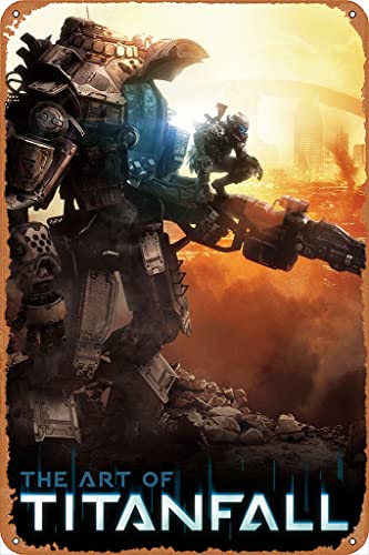 Titanfall Titan Fall Game Poster 20,3 x 30,5 cm Metall Aluminium Neuheit Blechschild von MFSAEQE